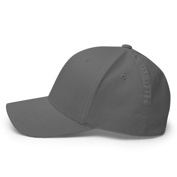 1.0 | Grey FlexFit Hat - Image 3