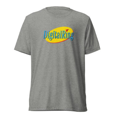 5.0 TV SEINFELD | Grey Tee | Bella Canvas