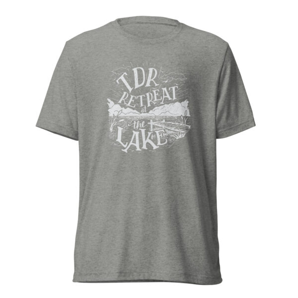 5.0 RETREAT LAKE | Grey Tee | Bella Canvas
