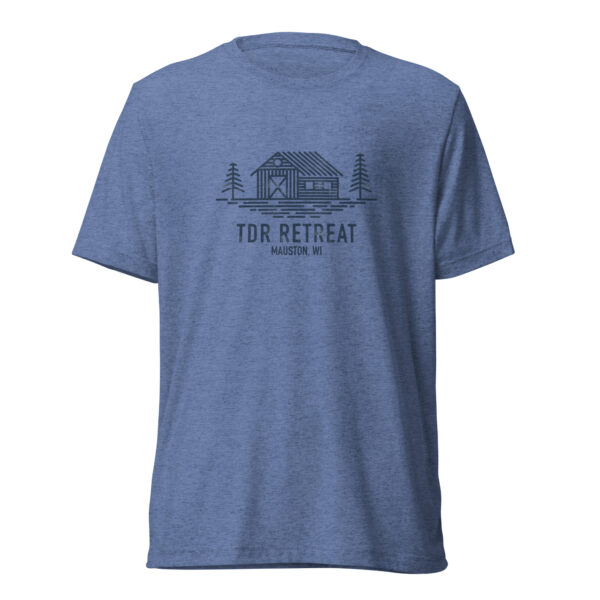 5.0 RETREAT CABIN | Blue Tee | Bella Canvas