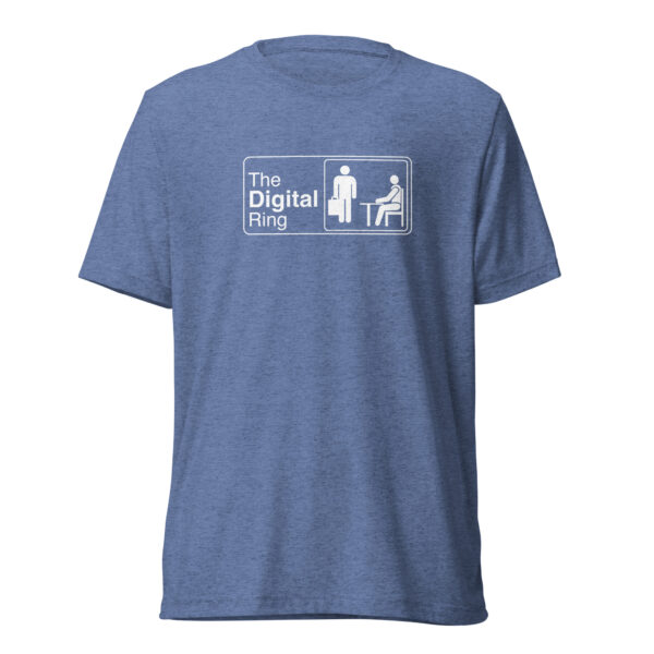 5.0 TV OFFICE | Blue Tee | Bella Canvas