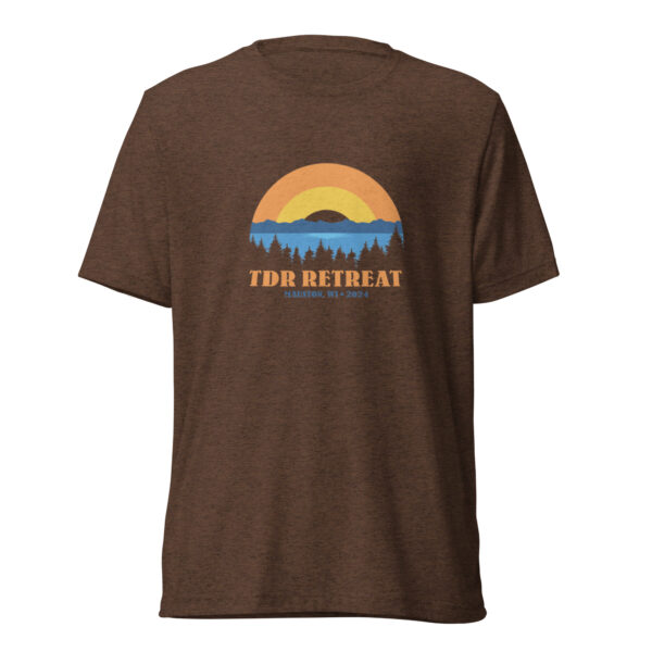 5.0 RETREAT SUN | Brown Tee | Bella Canvas