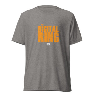 5.0 TV WALKING | Grey Tee | Bella Canvas