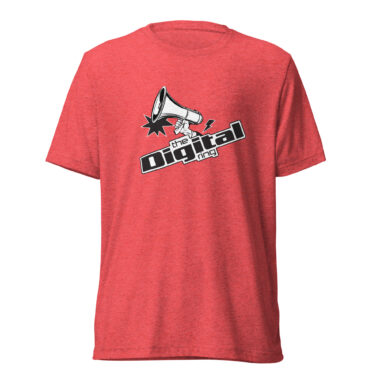 5.0 TV VOICE | Red Tee | Bella Canvas