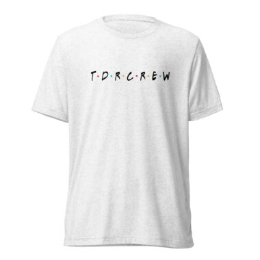 5.0 TV FRIENDS | White Tee | Bella Canvas