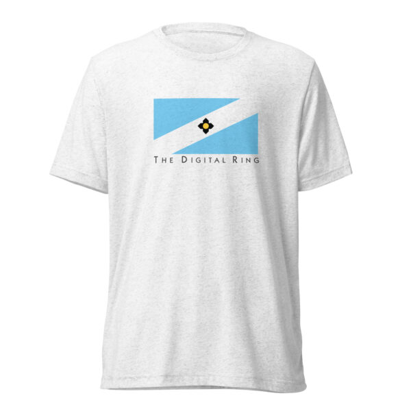5.0 TRAVEL FLAG | White Tee | Bella Canvas