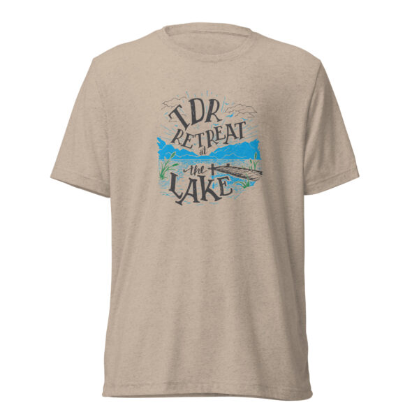 5.0 RETREAT LAKE | Tan Tee | Bella Canvas